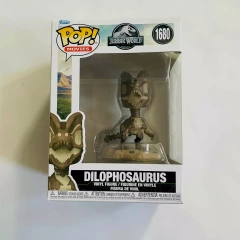 Funko Pop! Movies Jurassic World Fossil #1680 Dilophosaurus w/ Protector